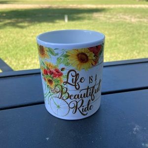 Life is a beautiful ride coffee mug